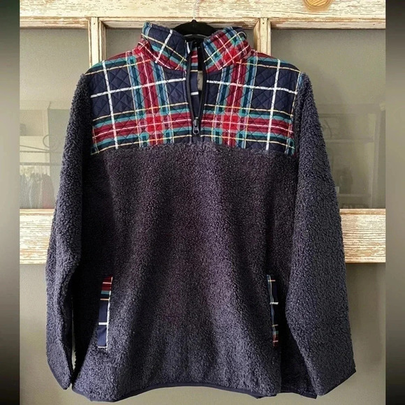 Nwt Vera Bradley Teddy Fleece Pullover Size Xl - Picture 4 of 8